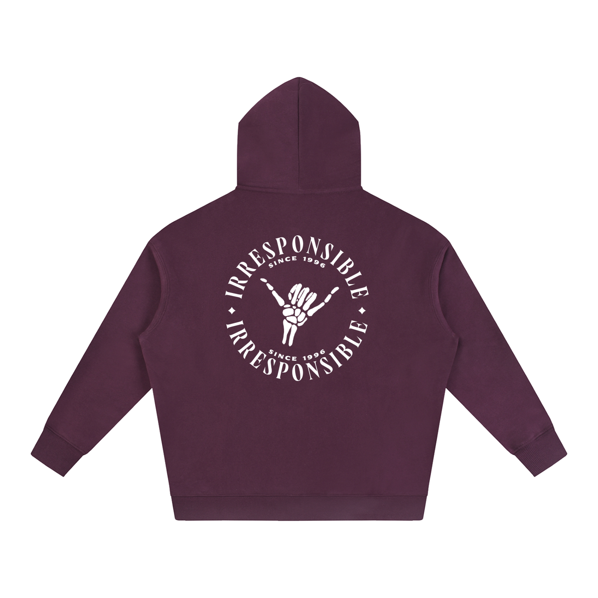 Irresponsible • Light • Oversize Fleeced Hoodie