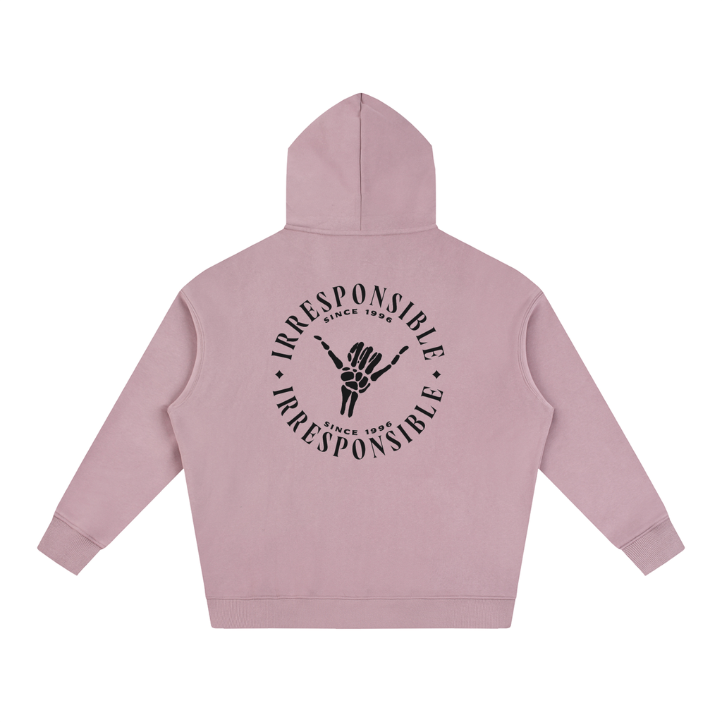 Irresponsible • Dark • Oversize Fleeced Hoodie