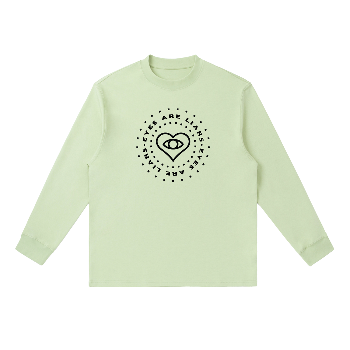 Eyes Are Liars • Dark • Essential Crewneck Long-Sleeve T-Shirt