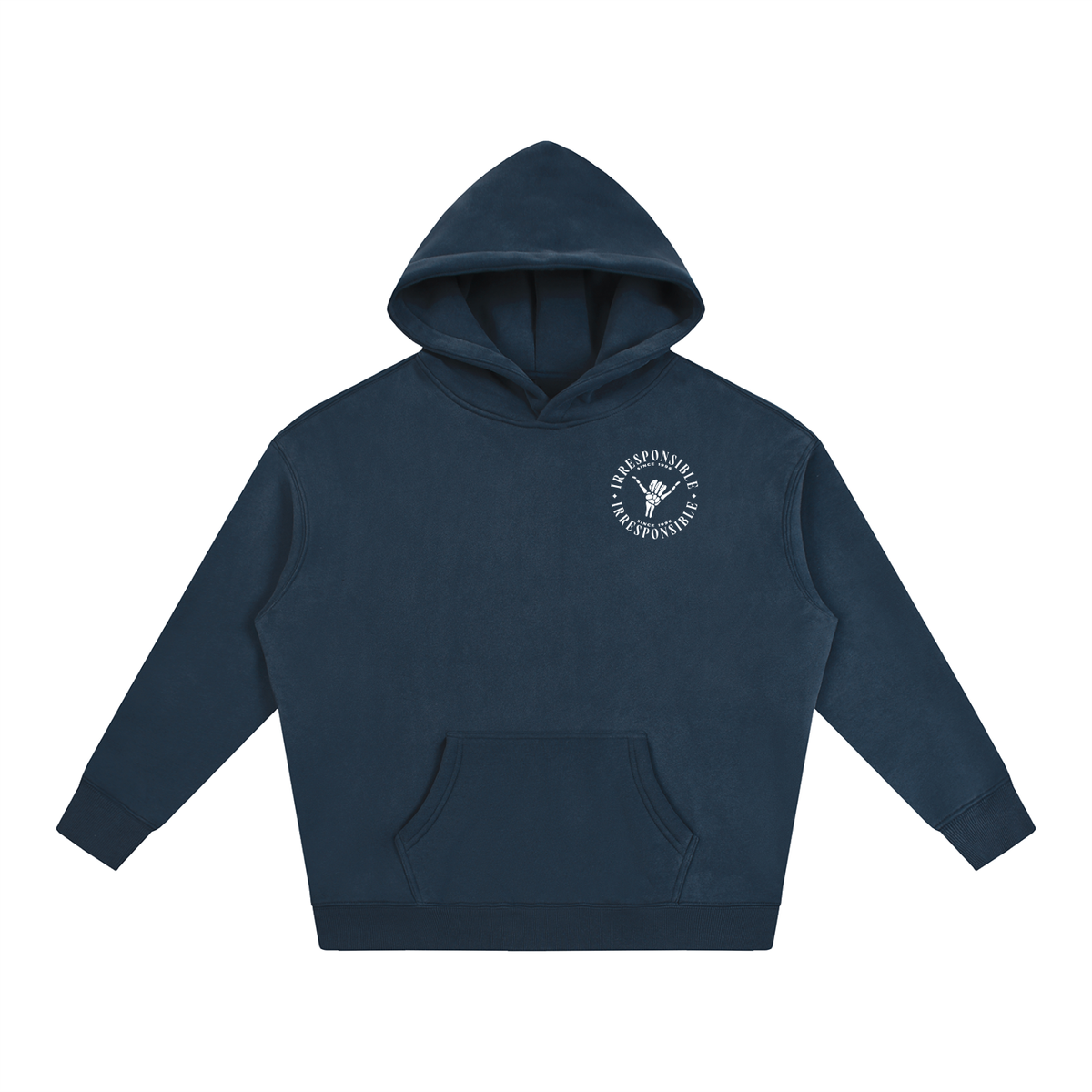 Irresponsible • Light • Oversize Fleeced Hoodie