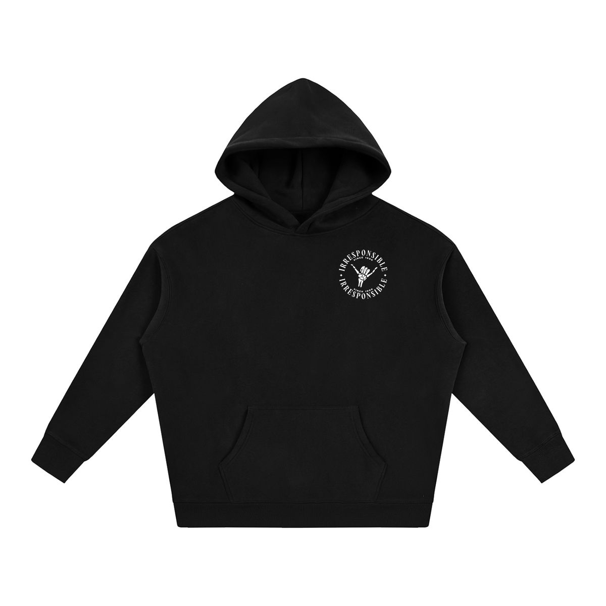 Irresponsible • Light • Oversize Fleeced Hoodie