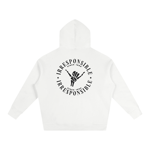 Irresponsible • Dark • Oversize Fleeced Hoodie