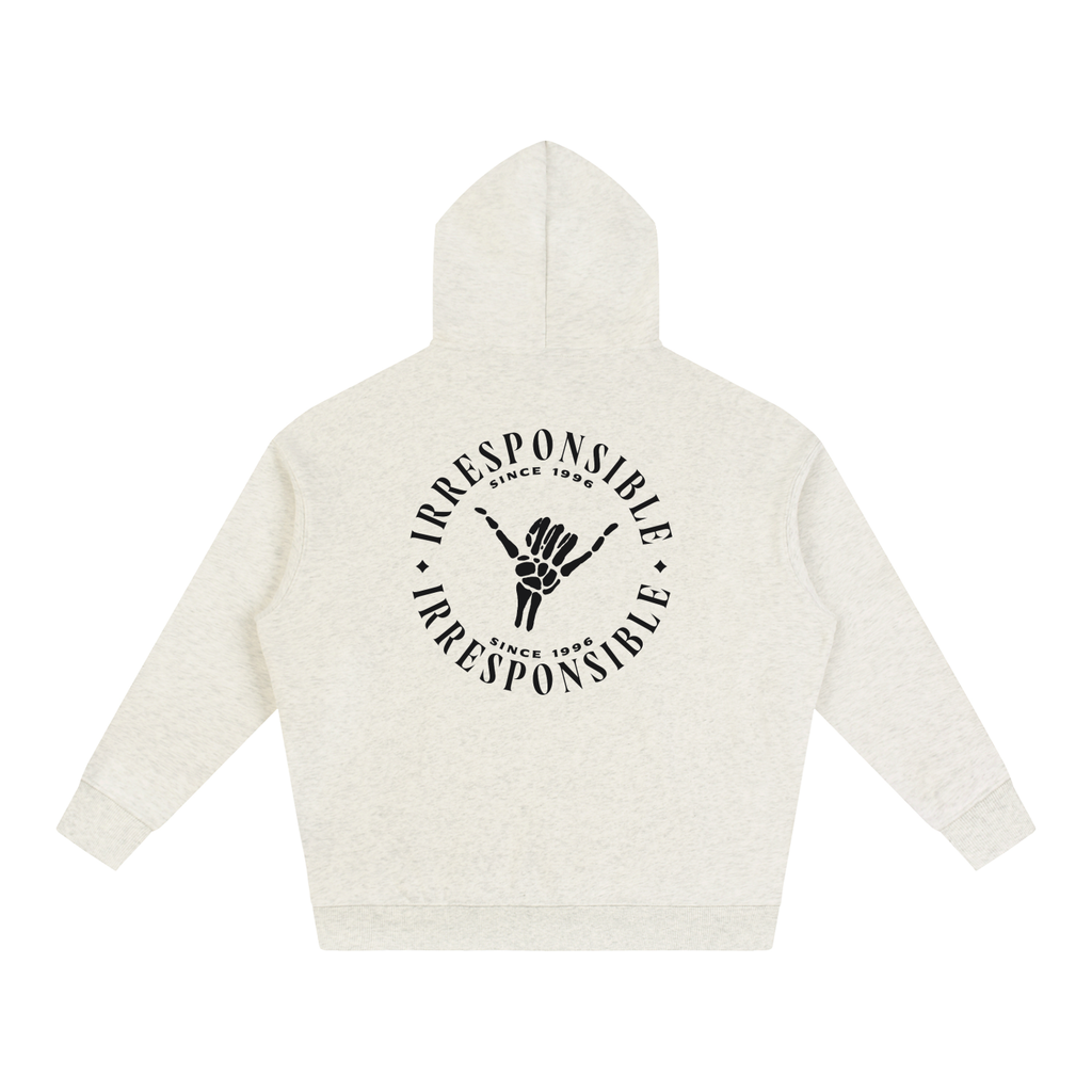 Irresponsible • Dark • Oversize Fleeced Hoodie