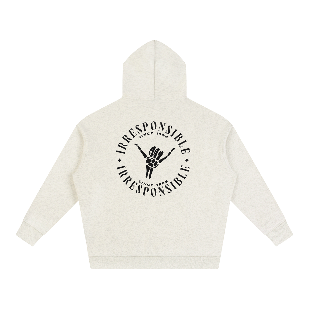 Irresponsible • Dark • Oversize Fleeced Hoodie